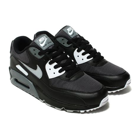 Air max shoes are identified by their midsoles incorporating flexible urethane pouches filled with pressurized. Nike Air Max 90 Essential (Black/Grey) AJ1285-003 | 1freshfoot.com