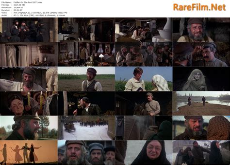 The Fiddler On The Roof 1971 Norman Jewison Topol Norma Crane