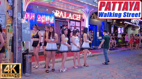 [4k] Pattaya Nightlife Walking Street Bars Clubs And Agogo S Girls May 2022 Thailand Youtube