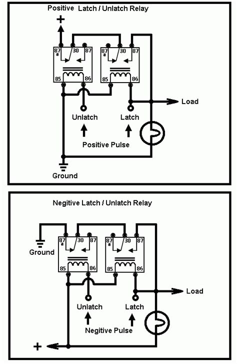 Latch Relay Wiring Diagram