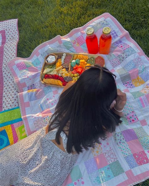 Lilly Glennie On Instagram “charcuterie 🍇🥖🍓🥝🧀🧃🍪” Picnic Blanket