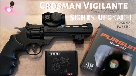 Crosman Vigilante Co Pellet Bb Pistol Installing A Red Dot And
