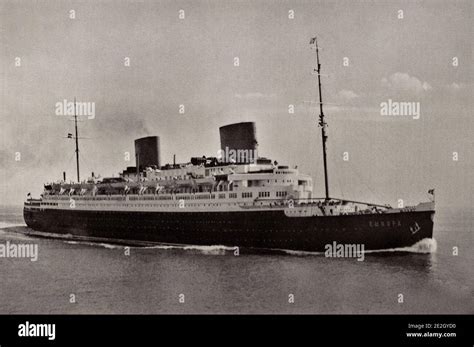 Ss Europa Later Ss Liberte Was A German Ocean Liner Built For The