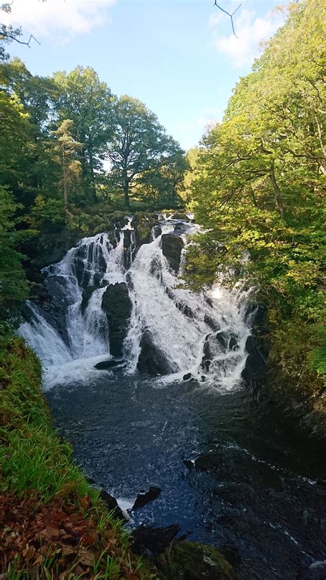 Swallow Falls Betws Y Coed Wales Snowdonia Snowdonia National Park Wales England