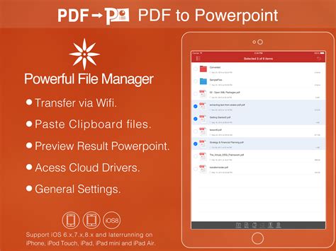 Pdf To Powerpoint For Iphone Ipad And Other Ios Devices Pdf To Pptx