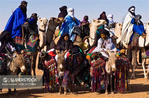 West Africa Niger Agadez Province Agharous Village The Aïr Festival