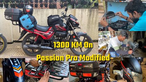 Passion Pro Modification Hero Passion Pro Modification For Long Ride