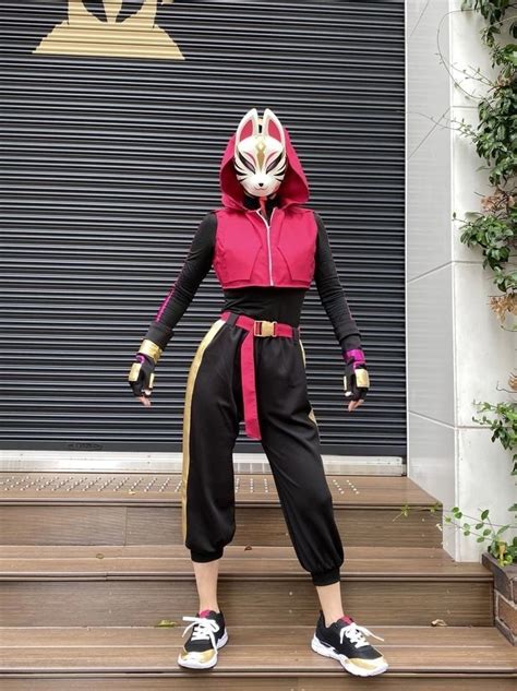 Pinterest Máscara Japonesa Fortnite Personajes Ropa