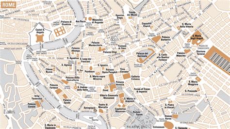 Mappa Roma Centro Cosa Vedere
