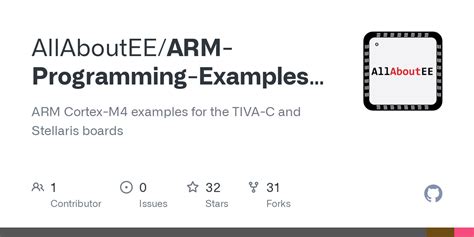 Github Allabouteearm Programming Examples Tm4c Arm Cortex M4