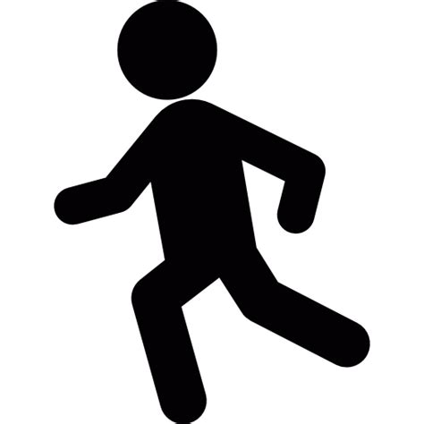 Running man sport man sprinter marathon runner vector. Running man - Free signs icons