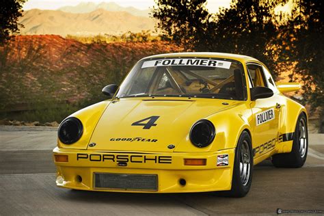 1973 Porsche 911 Rsr Iroc Race Racing Supercar Classic