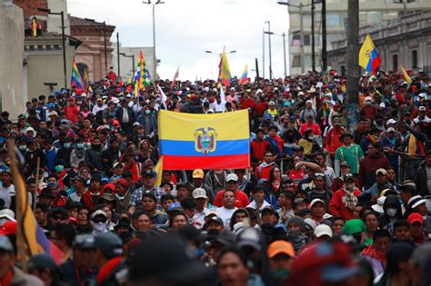 Inicia Marcha Indígena Hacia El Centro De Quito La República Ec