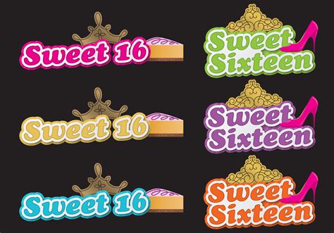 Sweet 16 Vector Sweet 16 Sixteen Birthday · Free Image On Pixabay