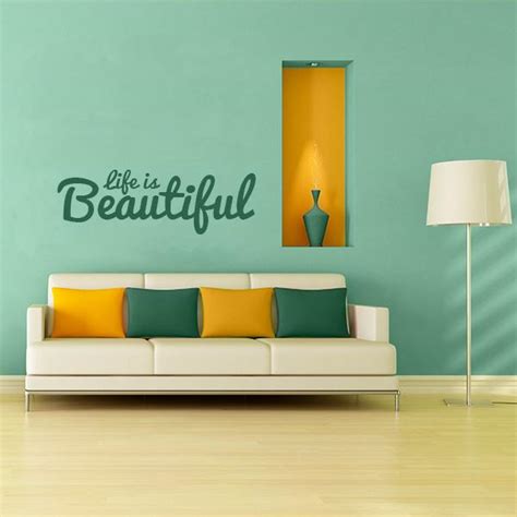 Life is Beautiful Wall Decal | Wall Decal World