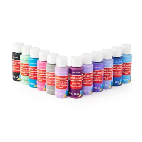 36 Color Acrylic Paint Value Set By Craft Smart Acrylic Craft Paints