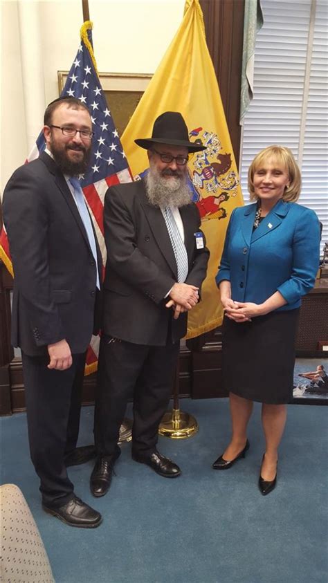 Nj Chabad Rabbis Invited To Governors State Address