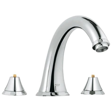 Some grohe faucets are equipped with a cartridge system. GROHE Kensington 2-Handle Deck-Mount Roman Tub Faucet in ...