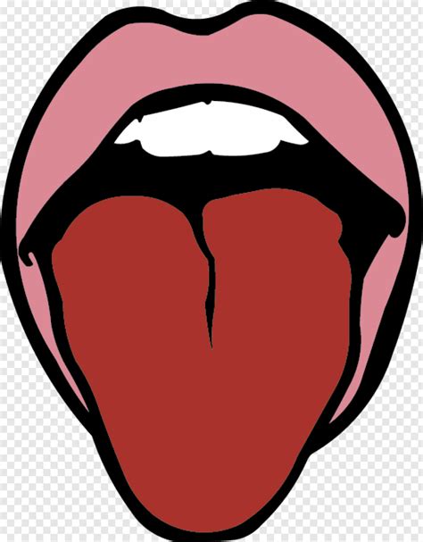 Lips And Tongue Graphic Tongue Clipart 540x692 25887256 Png