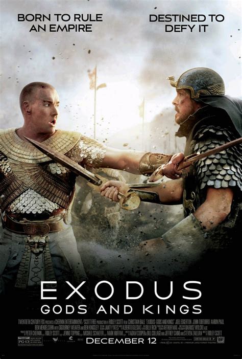 While sporadically stirring, and suitably epic in its ambitions, exodus: Movie Profile - Exodus: Gods and Kings | The MacGuffin