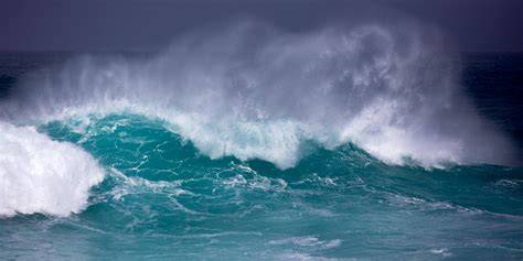 Carmel California Storm Wave Panoramic Fine Art Photo Print Photos By