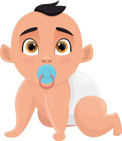 Cute Baby Clipart Design Illustration 9385123 Png