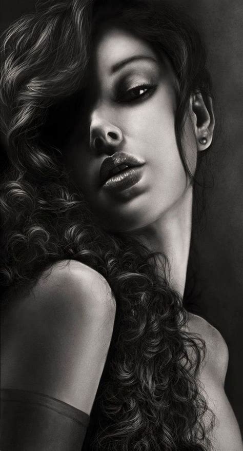 Beautiful Girl By Bookvl Blogspot And Look More Now Portrait Girl Black And White Portraits