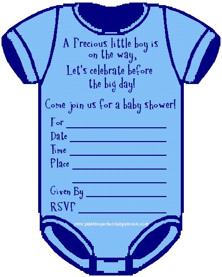 Printable baby cards are also the perfect way to let friends and family know when the baby has been born. Fun and Unique Baby Shower Invitations