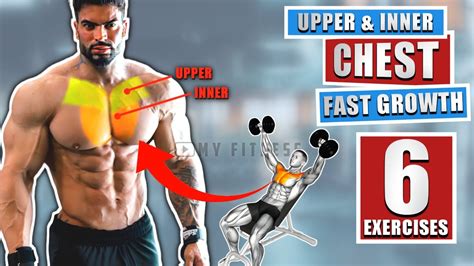 best upper inner chest exercises chest growth youtube