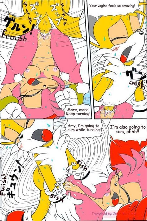 Rule 34 Amy Rose Anthro Breasts Canine Comic Cum Dialog