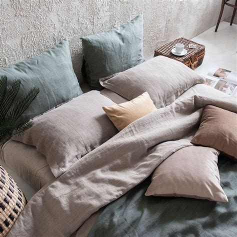 linen bed sheet set linen bedding set natural linen sheets and pillowcases draps de lit