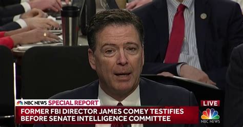 Comey I Wrote Memos Out Of Concern Trump Might Lie