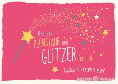 Maybe you would like to learn more about one of these? GLANZSTÜCKE, Postkarte | Glück sprüche kurz, Lustige ...