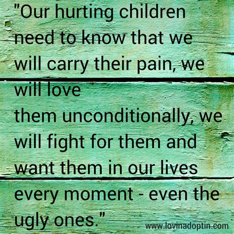 Unconditional Love For An Adopted Or Foster Child Lovin
