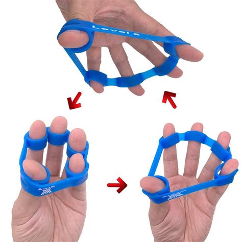 silicone finger stretcher hand resistance bands 3pcs at rs 120 piece in surat