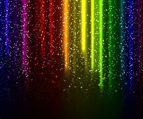 Glitter Rainbow Glowing Background Rainbow Wallpaper
