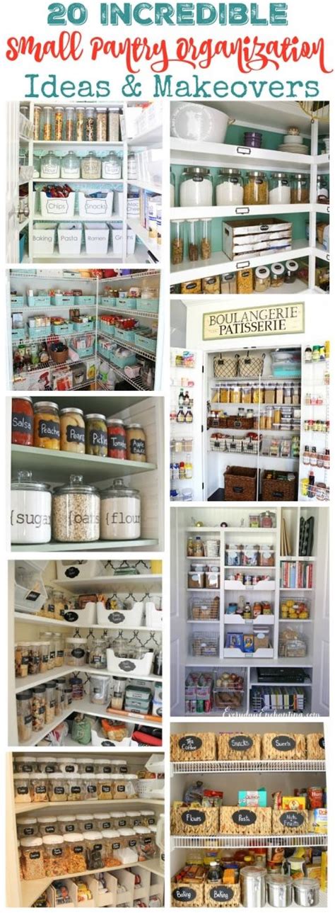 20 Incredible Small Pantry Ideas And Makeovers At