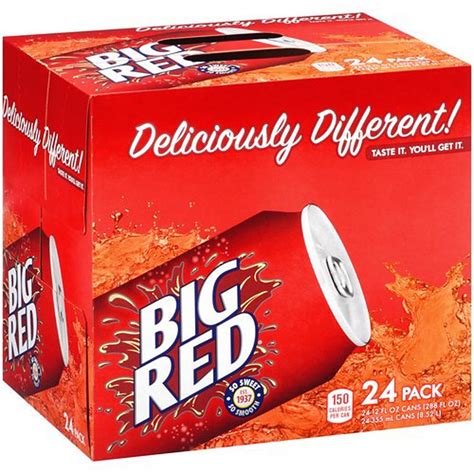 Big Red Soda 12 Oz Cans Shop Soda At H E B