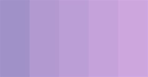 Monochromatic Violet Pastels Color Scheme Lavender