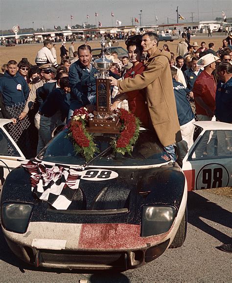 Ken Miles Lloyd Ruby Gt40 Daytona 1966 By Raceman Decker
