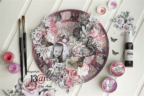 13 Arts Round Layout Using The Rosalie Collection By Anna