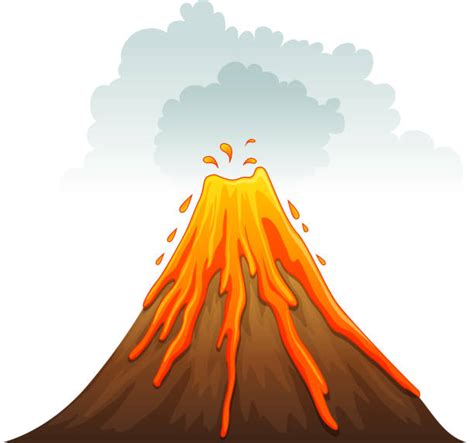 Royalty Free Volcano Clip Art Vector Images And Illustrations Istock