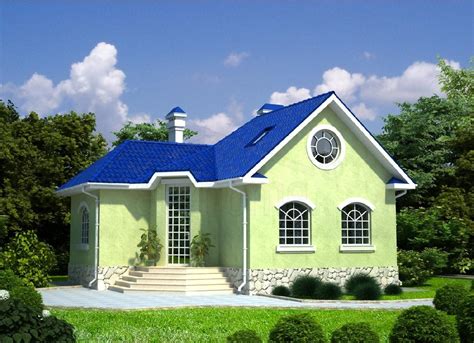 Проекты маленьких домов и коттеджей » Современный дизайн на Vip-1gl.ru