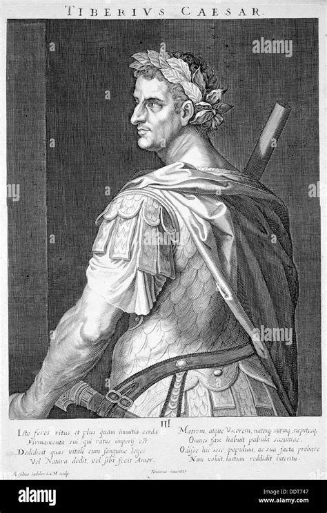 Tiberius Roman Emperor C1590 1629 Artist Aegidius Sadeler Ii