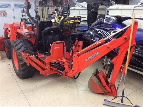 L3901 And Bh77 Backhoe Attached Orangetractortalks Everything Kubota