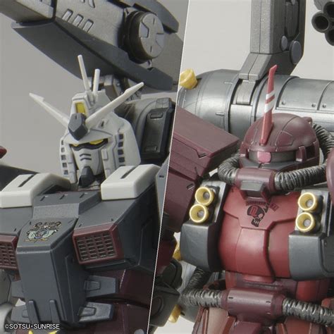 Bandai 1144 Hg The Gundam Base Limited Full Armor Gundam Vs Psycho Zaku