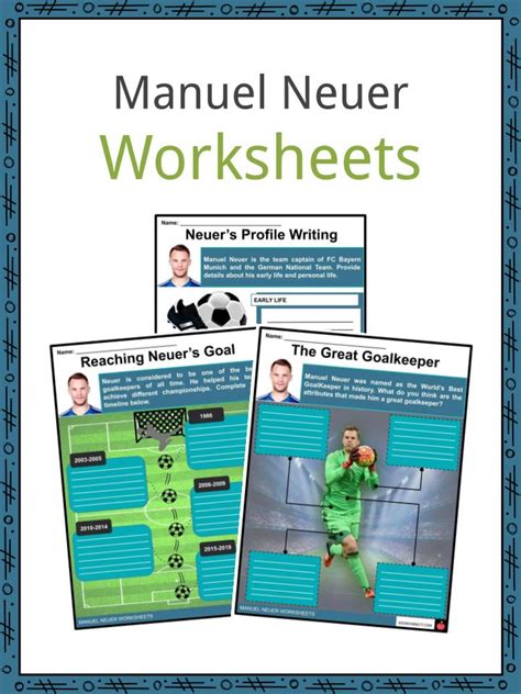 Manuel Neuer Facts Worksheets Biography And Career For Kids