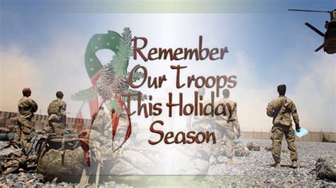 Remembering Our Troops This Christmas Youtube