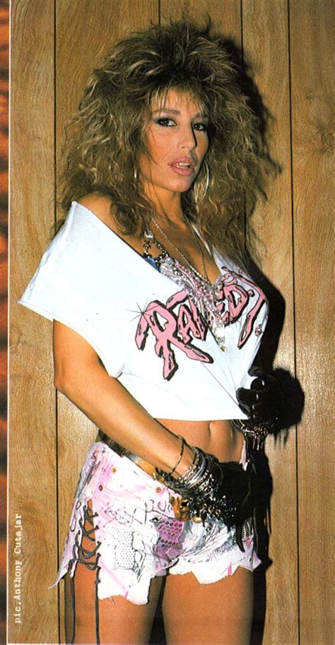 Lorraine Lewis 80s Rock Fashion 80s Women 80s Hair Metal