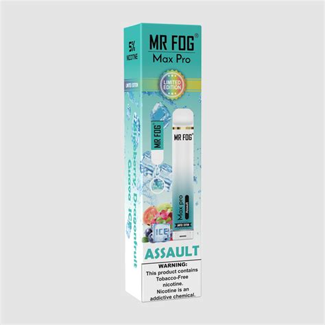 Mr Fog Max Pro 2000 Puffs Limited Edition Assault Mr Fog